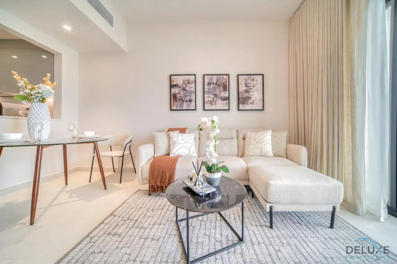 Slick 1Br At Binghatti Creek Al Jadaf By Deluxe Holiday Homes location