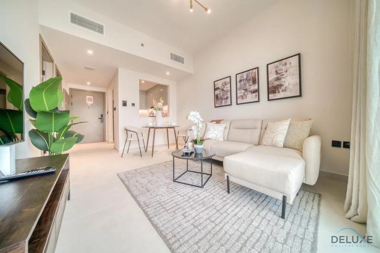Slick 1Br At Binghatti Creek Al Jadaf By Deluxe Holiday Homes Dubai Apartment