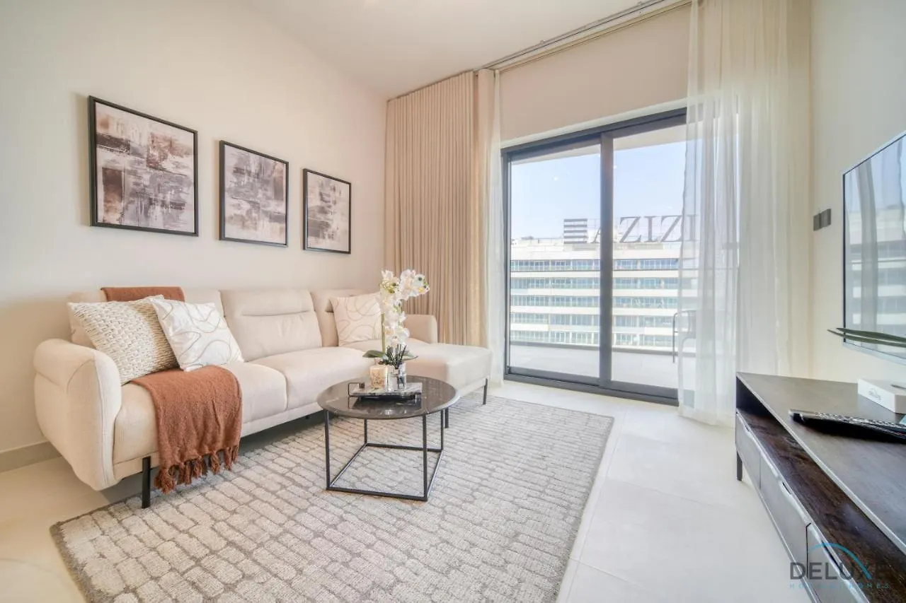 Slick 1Br At Binghatti Creek Al Jadaf By Deluxe Holiday Homes Dubai